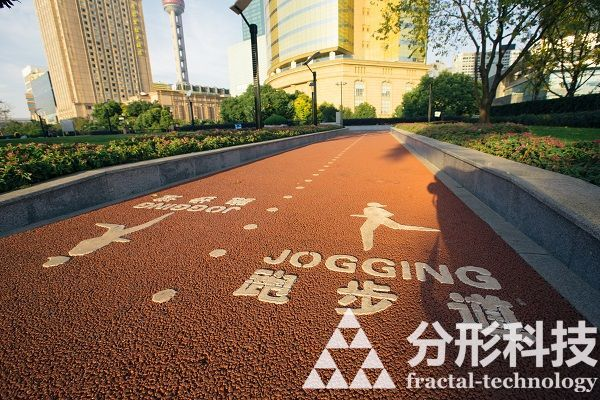 张江科学城新添两条河畔智慧健身步道